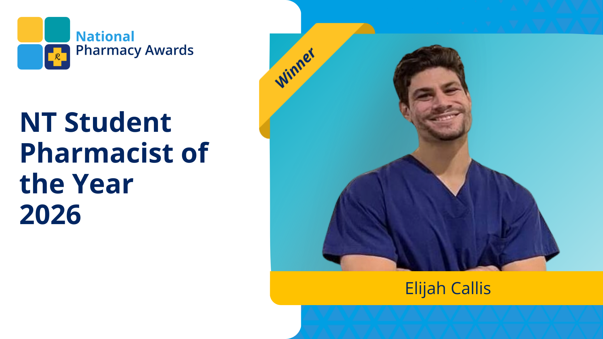 Student Pharmacist of the Year: Elijah Callis