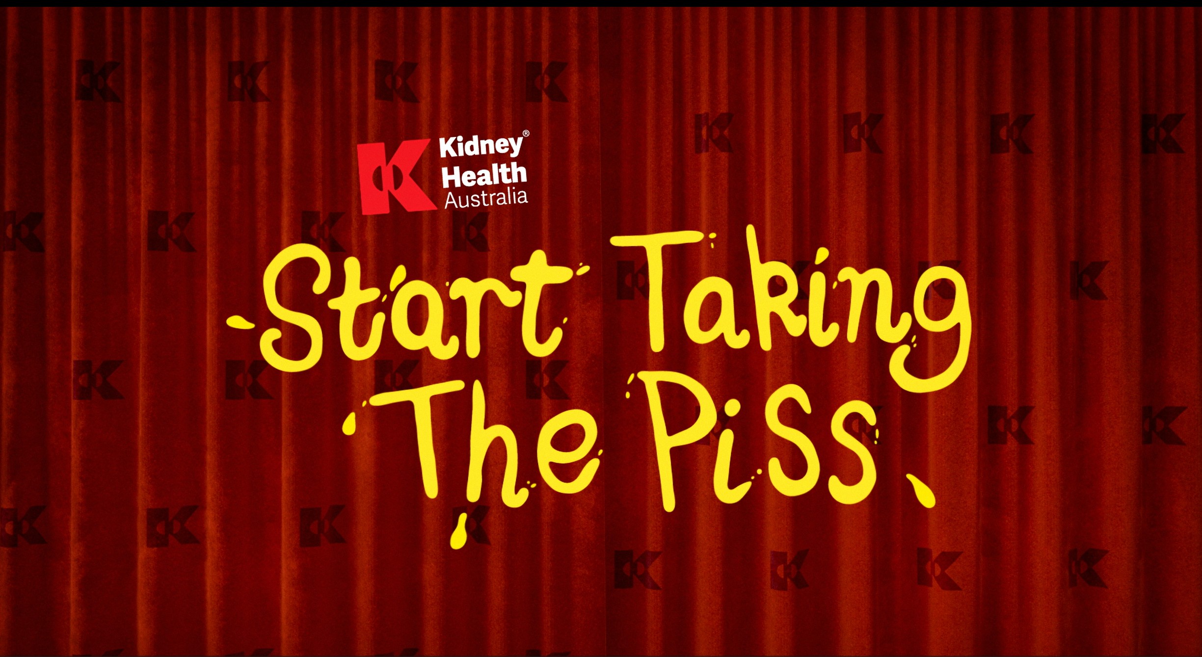 Lead image for Start taking the piss: Kidney Health Australia kicks off national campaign
