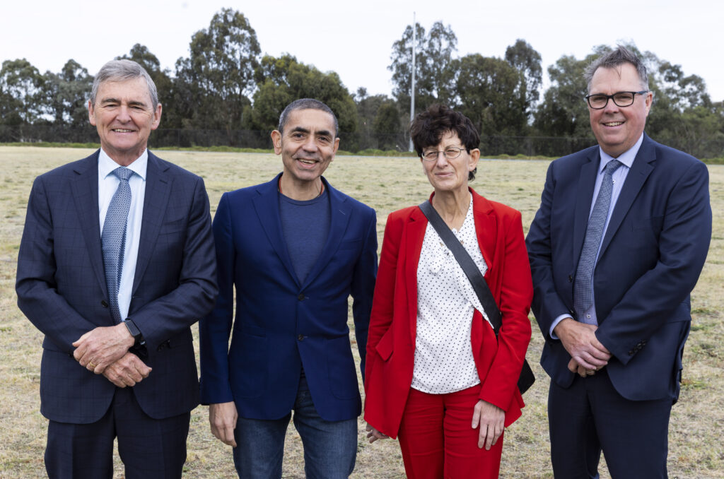 Lead image for BioNTech to establish clinical-scale mRNA manufacturing facility at La Trobe University