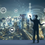 Pharmacy industry collectively embracing innovation and digital health icon