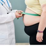 Weight loss and obesity care icon