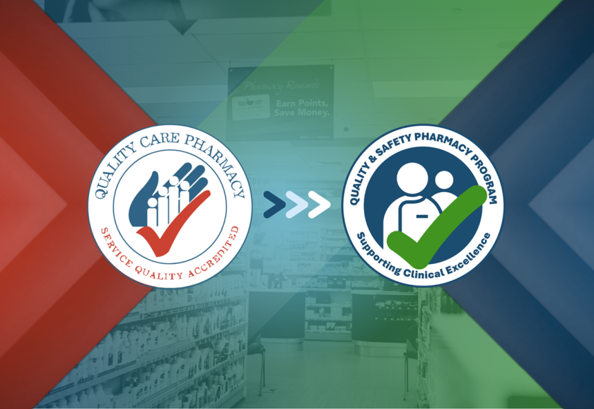 The evolution of community pharmacy accreditation icon