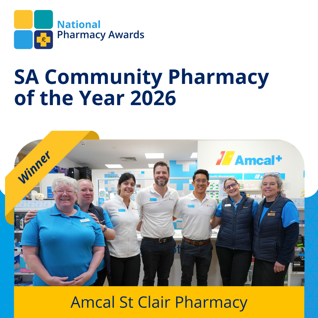 Amcal St Clair Pharmacy, an independent metropolitan pharmacy, champions a front-dispensing model
