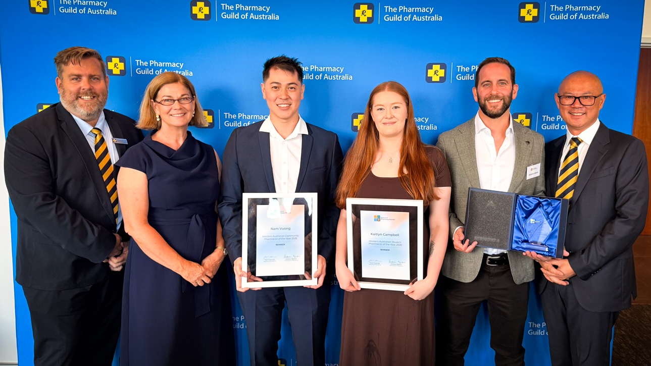 Lead image for National Pharmacy Awards - Western Australia Winners