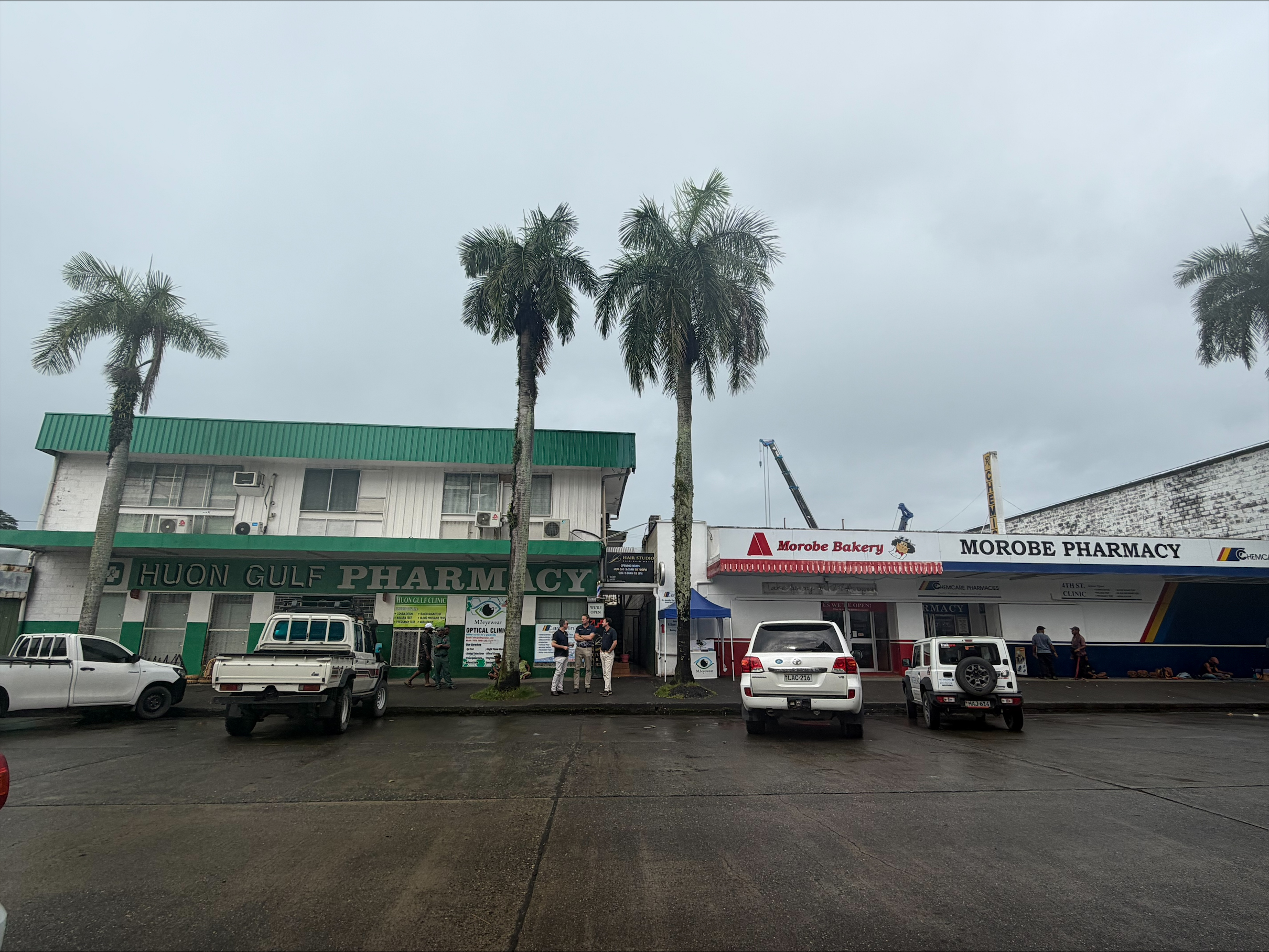 The Chemcare Morobe Pharmacy visit seeing discussions about the delivery of community pharmacy services and the ongoing development of innovative healthcare models