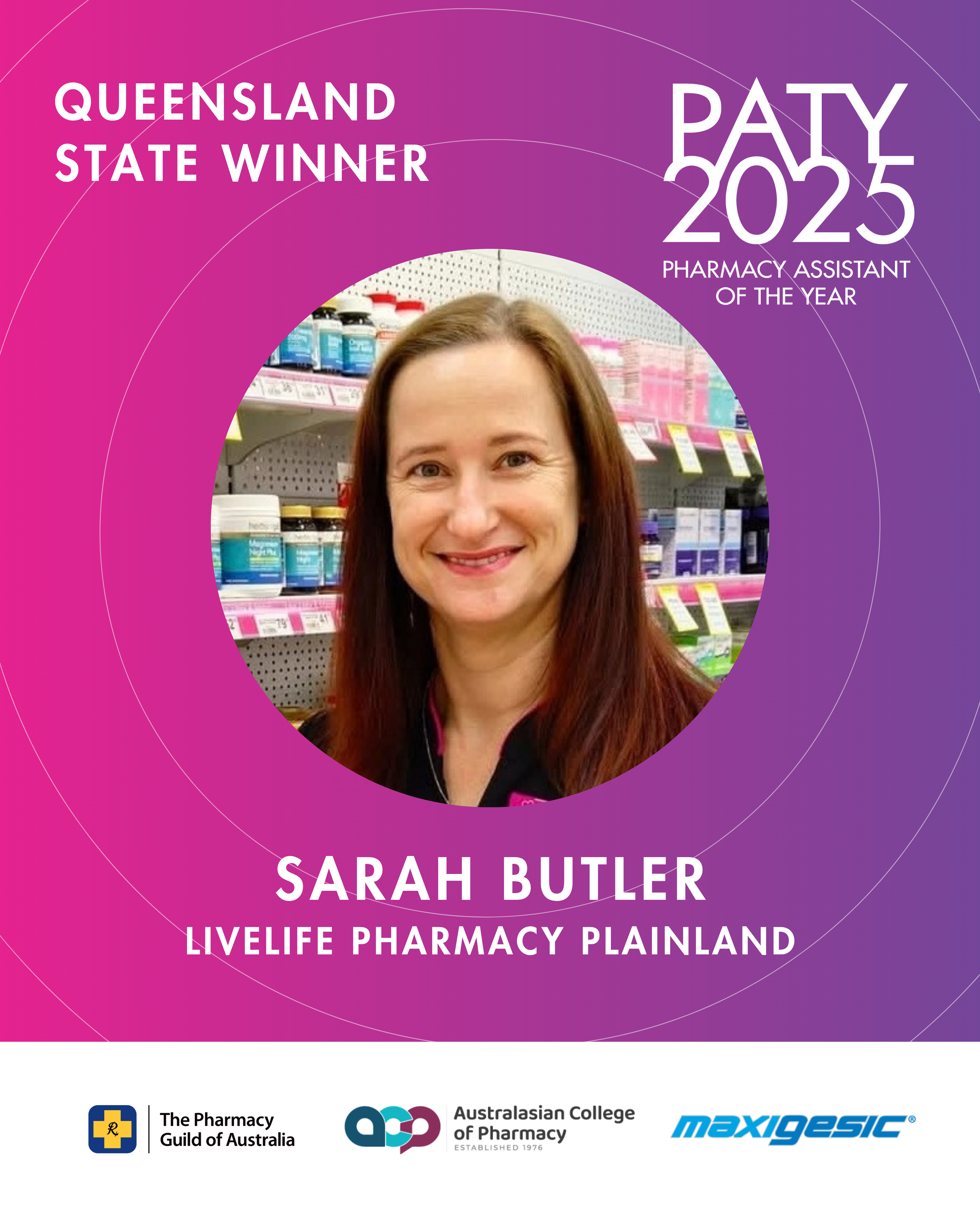 Lead image for Plainland pharmacy assistant to represent Queensland in national award