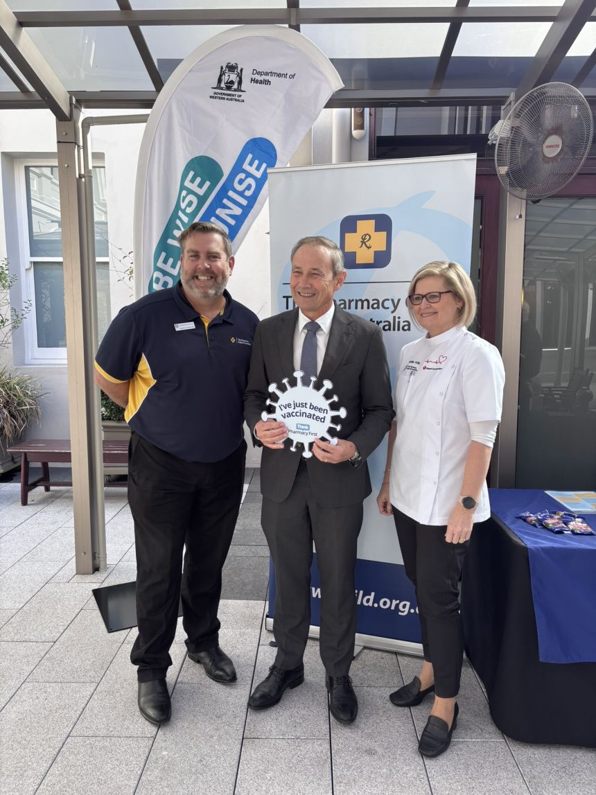Western Australia kicks off free flu program with inaugural Parliament House clinic icon