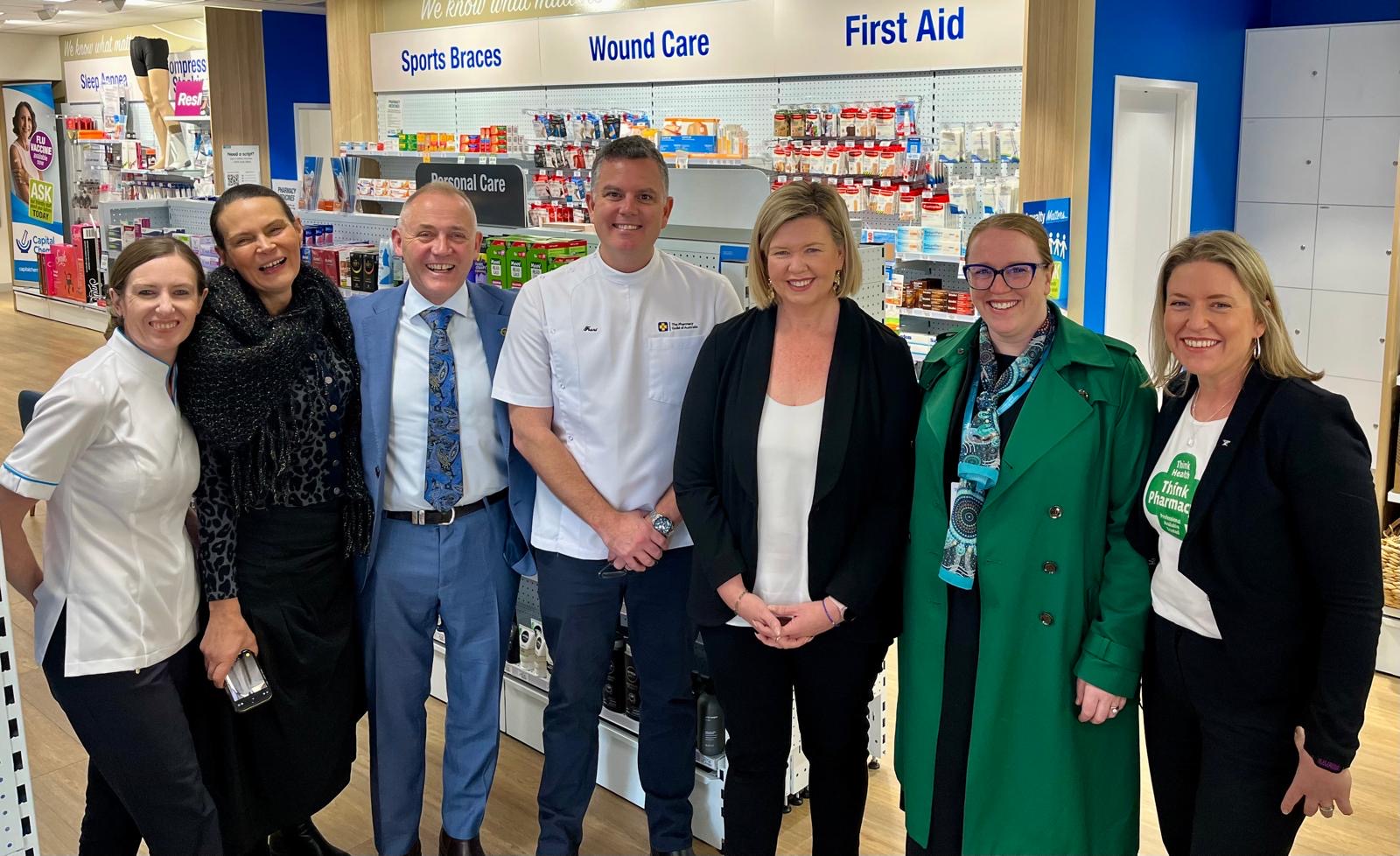 World Pharmacy Day group shot in Tasmania