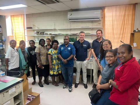 Strengthening pharmacy ties with Papua New Guinea icon