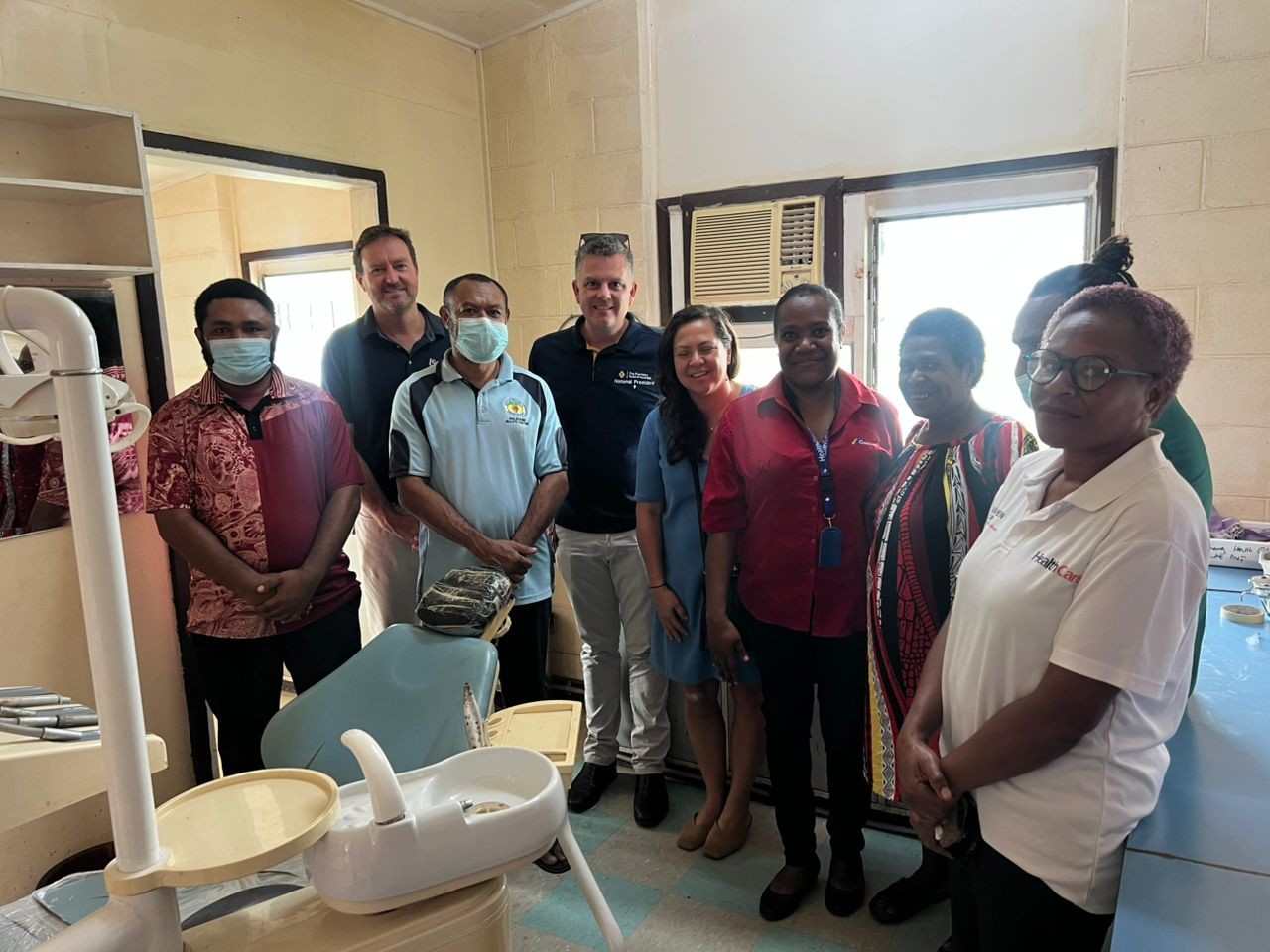 The dental clinic at Malahang Health Centre in Lae